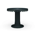 Scalloped Round Bistro Table