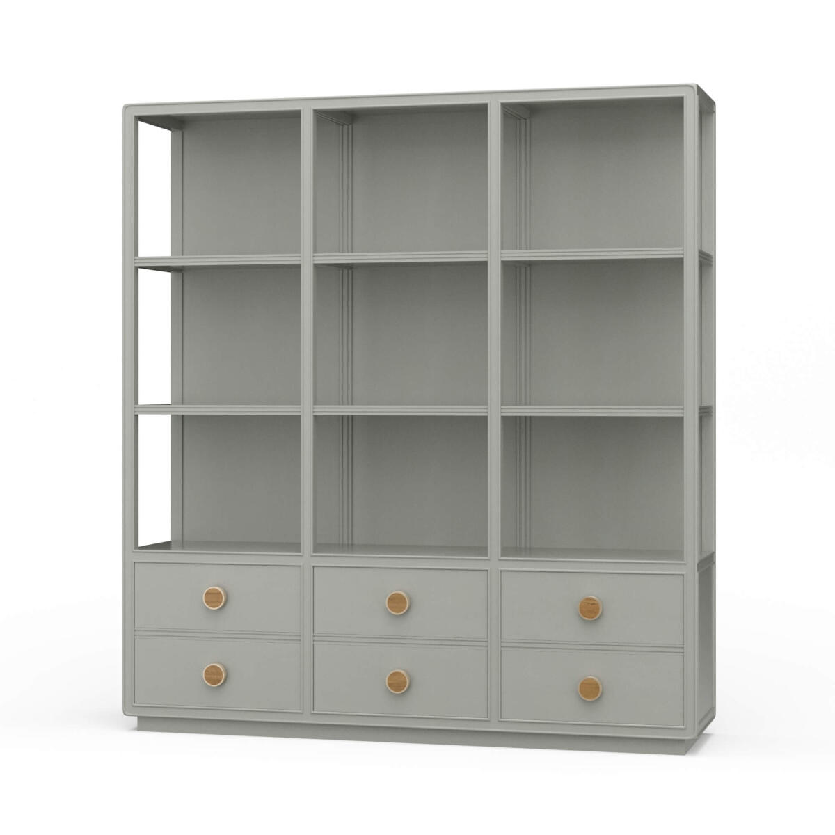 f8796af122269d756efc27aaa1635a96 Cohan Open Cabinet W/ 6 Drawers - Image 1