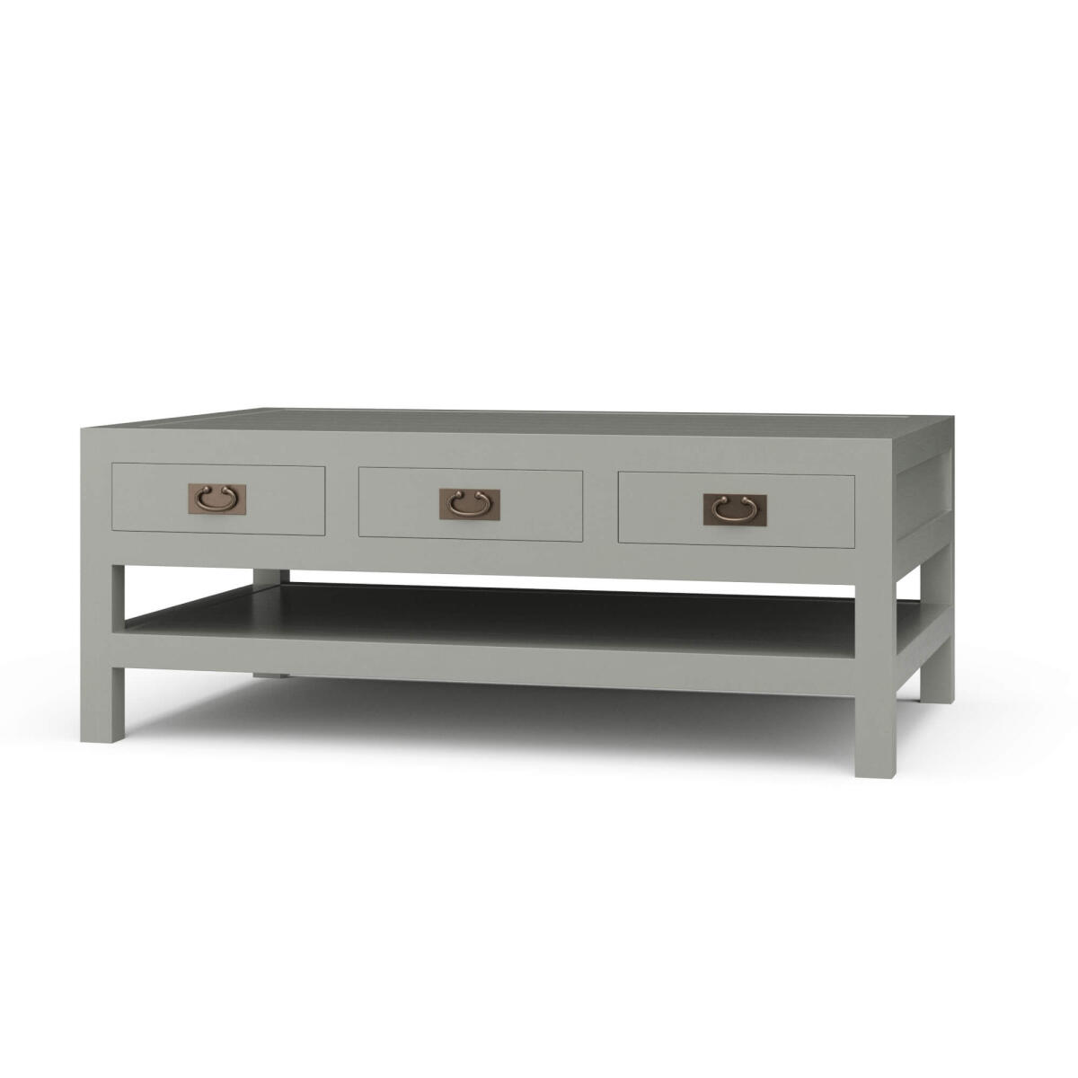 f8f734d19136370b88daf5f464277c03 Kagu 6 Drawer Coffee Table W/ Shelf - Image 1