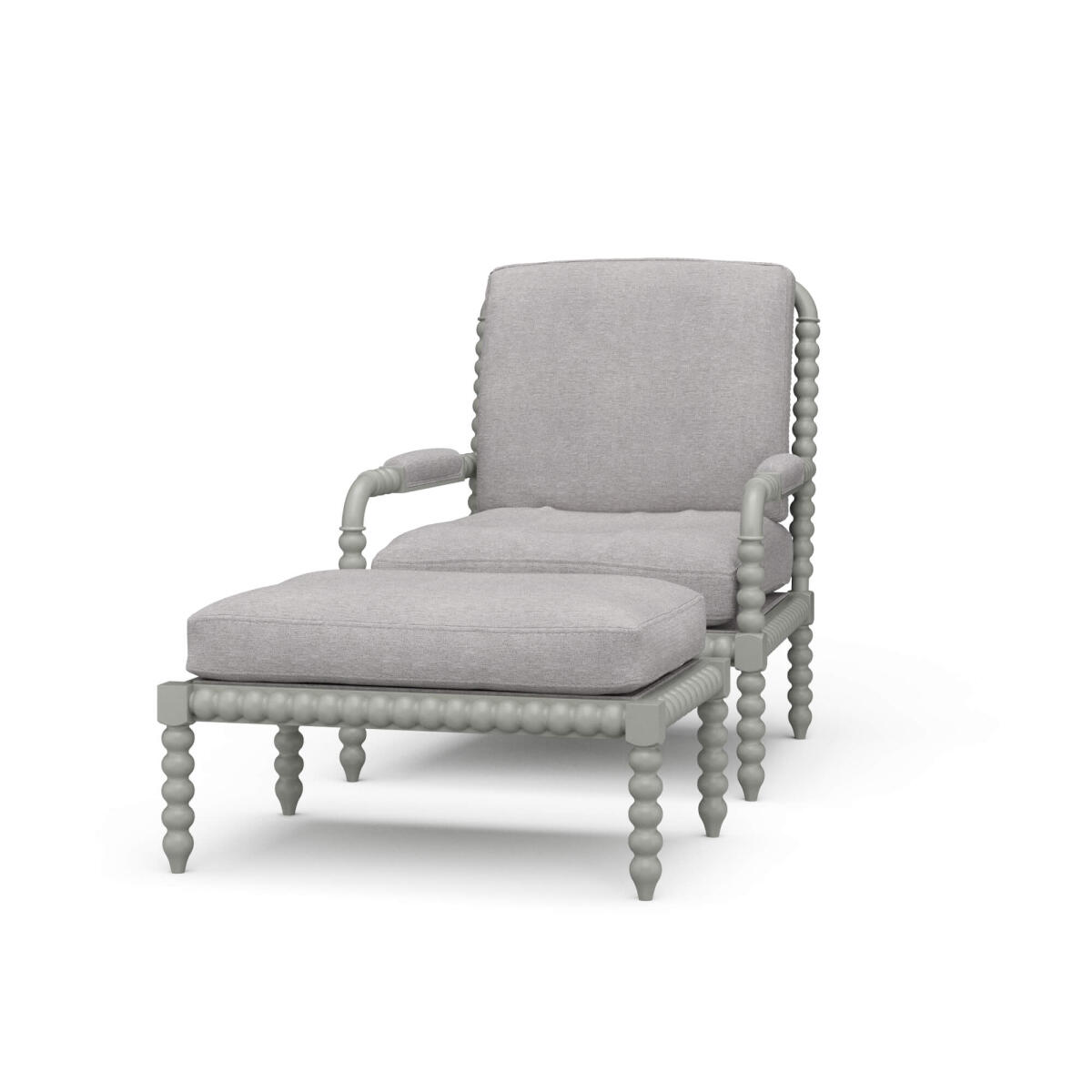 f9176dd433a54fc6d5bb39b0454e77d7 Cholet Arm Chair W/ottoman - Image 1