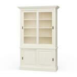 Hudson 88'' Bookcase W/ 2 Sliding Doors