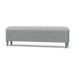 Lexington Bench W/ Rattan