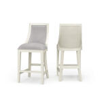 Monarch Counter Stool W/ Rattan Back