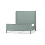 Lexington Bed W/ Rattan