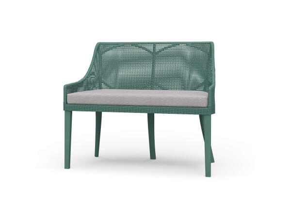 Savanah Rattan Loveseat W/ Cushion Loveseats Bramble