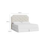 Florence Tufted Upholstered Bed - Image 6