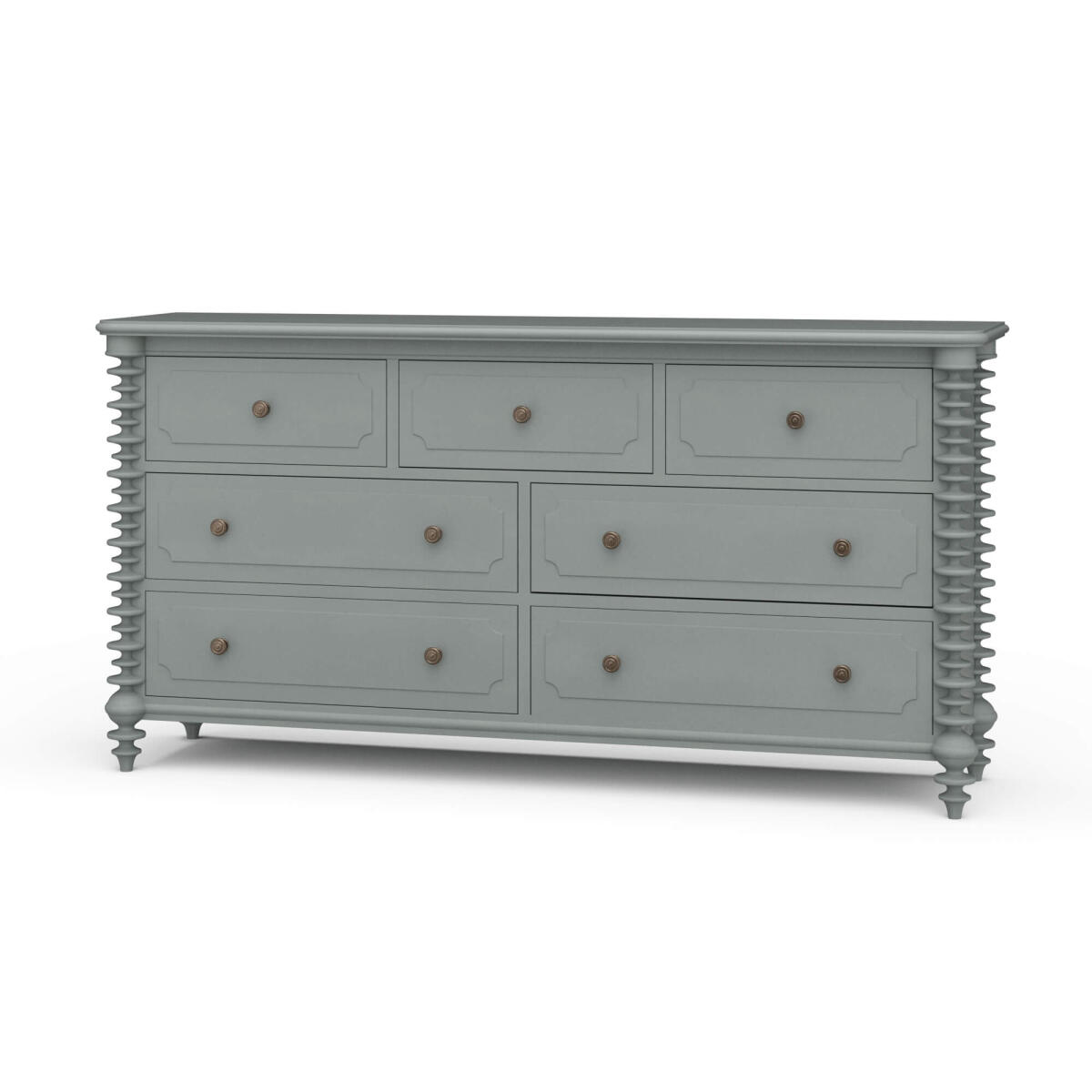06166fd8bfb997ae613815acc76b3a8c Milano 7 Drawer Dresser - Image 1