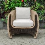 Tropic Outdoor Lounge Chair, Golden Flax Outdoor Chairs Outdoor Chairs 21