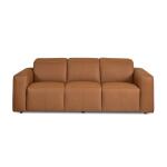 Airy Leather Power Reclining Sofa