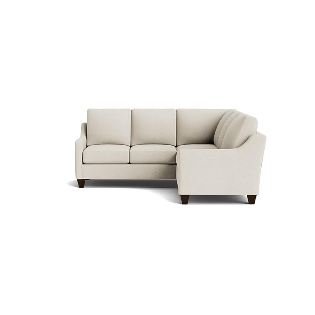0cc0183395702ae77ff605f95bfc9757 True Custom™ True Custom® Slope Arm L-Shaped Sectional - Image 1