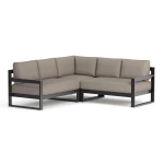 Bonavista Outdoor Track Arm Sectional Outdoor Sofas 7