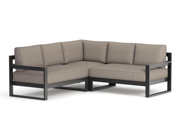 Bonavista Outdoor Track Arm Sectional Outdoor Sofas 2