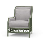 Hampton Rattan Wing Chair