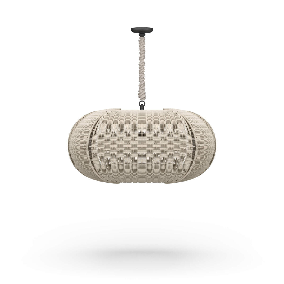 16c27b1580f2ef8caa22e4cd4b7715a5 Oasis Ellipse Rattan Pendant - Image 1