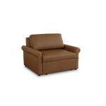 Z4 Leather Roll Arm Twin Sleeper Chair Sleeper Sofas 22