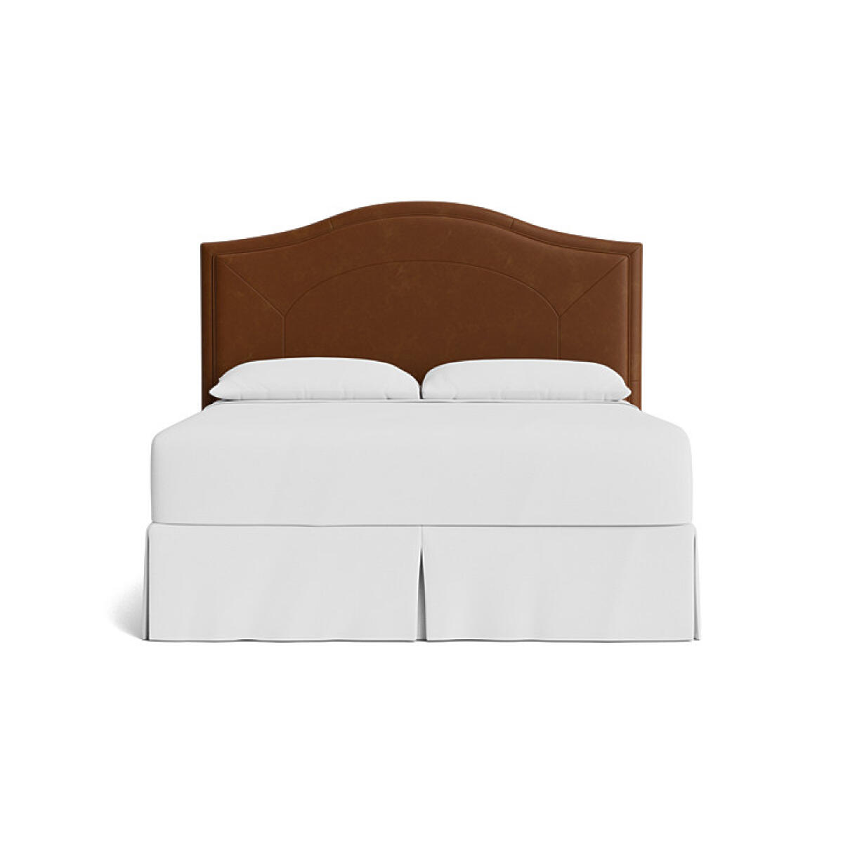 1c0a3465fd465894e54c753c4bc1c80f Vienna Leather Upholstered Bed - Image 1