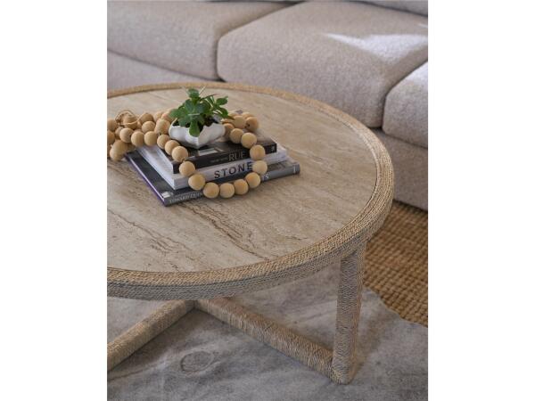 Oasis- Coastal Living Home Collection Abaca Cocktail Table - Image 2
