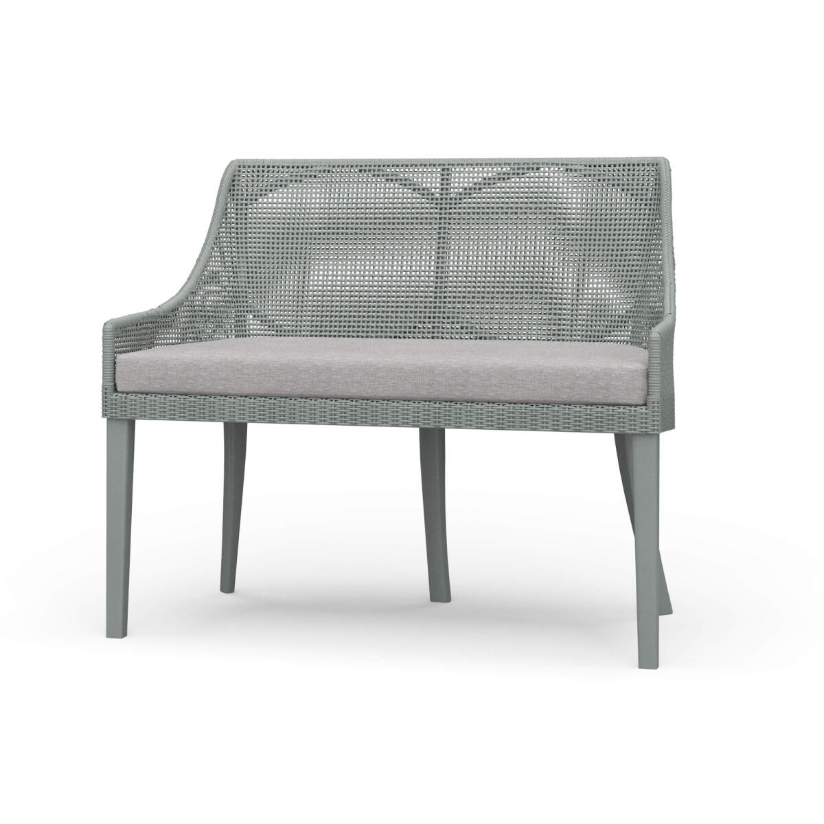 1e621fe1d1d7f6a81d866764661acdac Savanah Rattan Loveseat W/ Cushion - Image 1