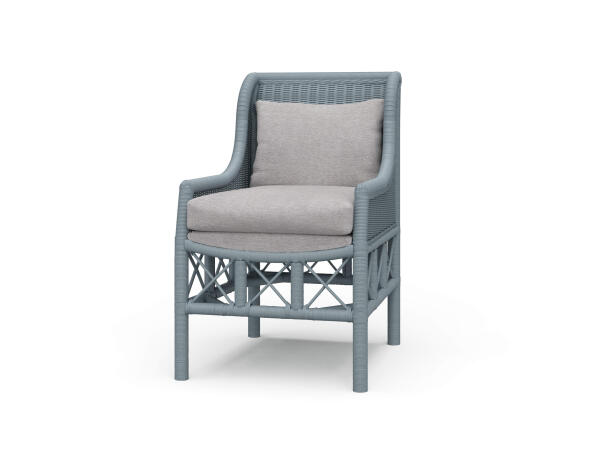 Rabana Rattan Chair Chairs Blue