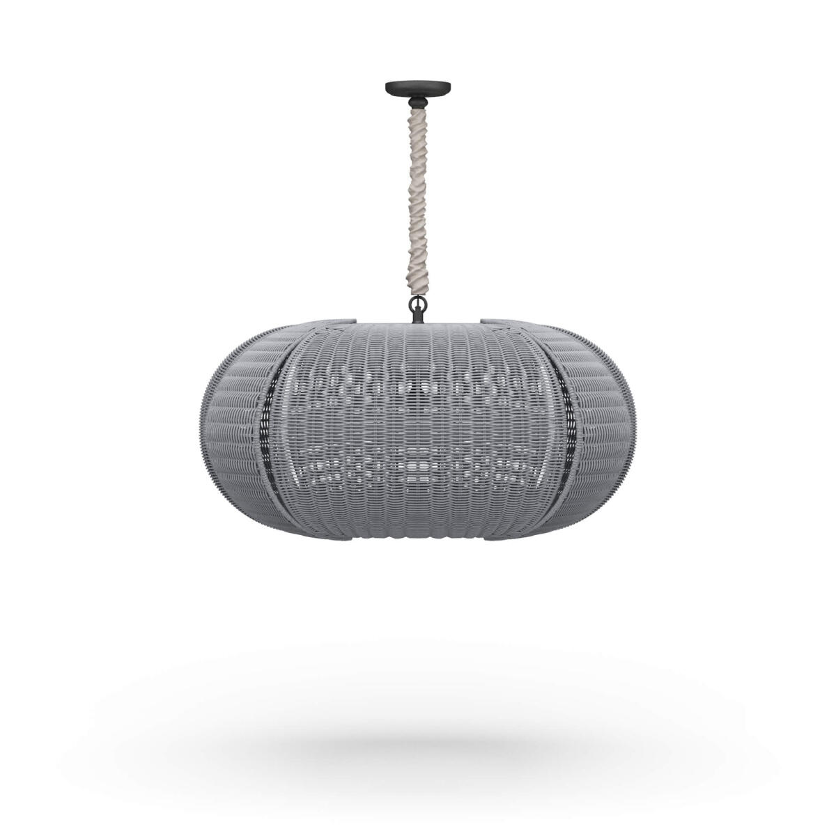 2a2e12dee29f475df9b03a174981d115 Oasis Ellipse Rattan Pendant - Image 1