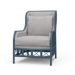 Hampton Rattan Wing Chair
