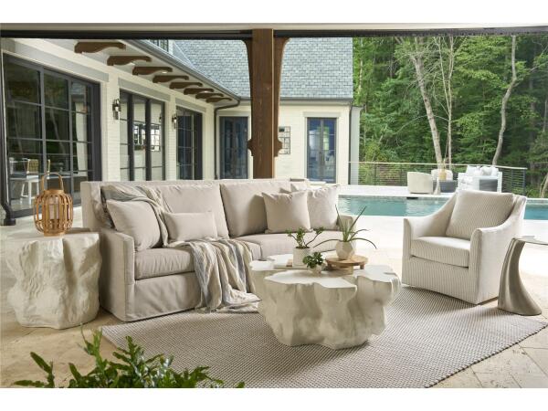 Oasis- Coastal Living Home Collection Cliffside Cocktail Table - Image 3