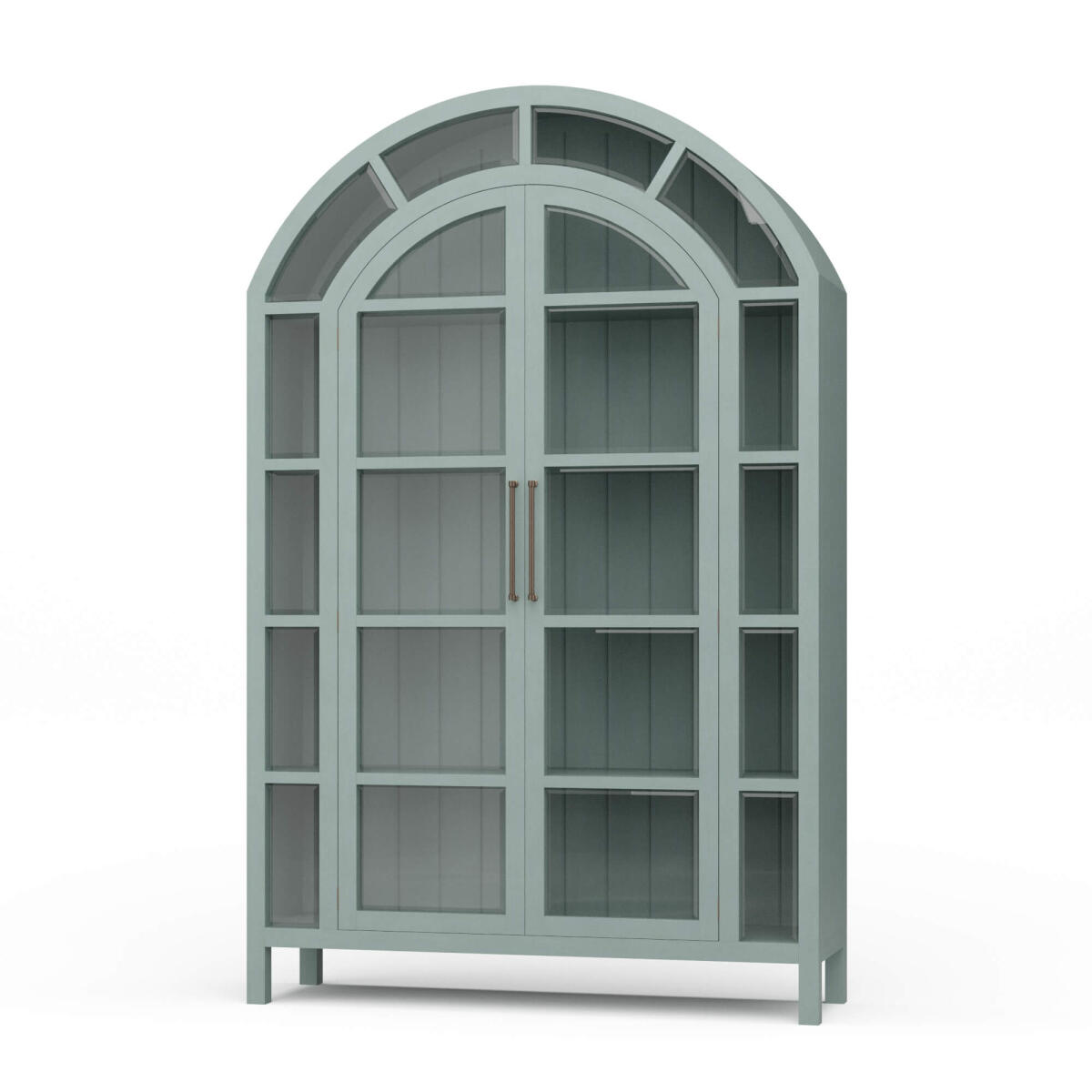 34379558bdee4f1170a980e5138ff59a Vannes 2 Door Display Cabinet - Image 1