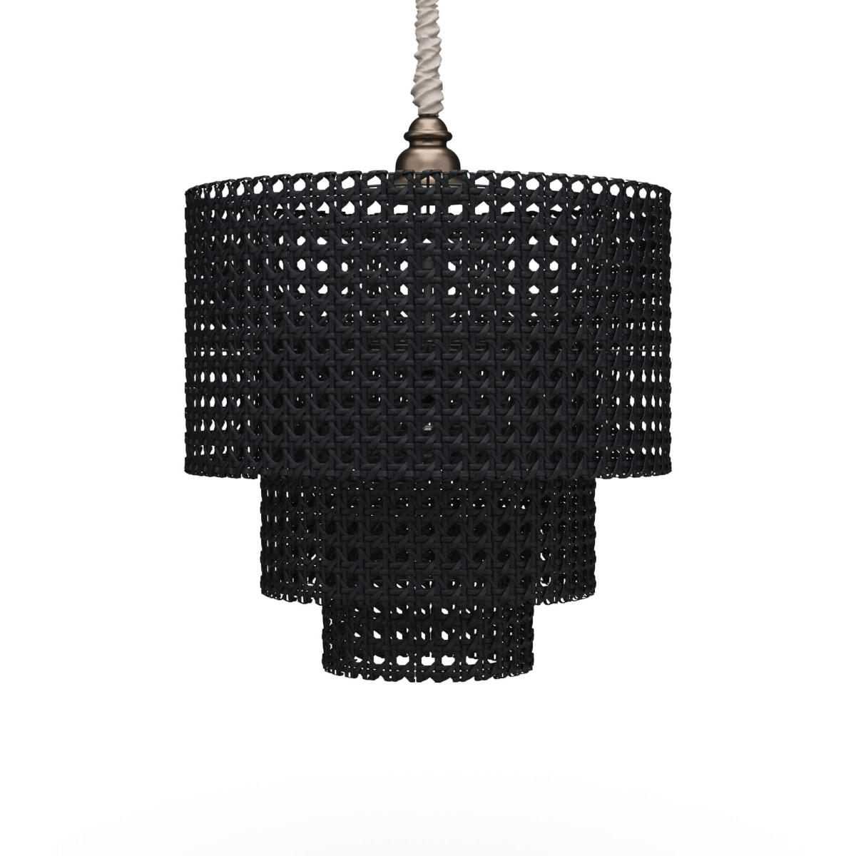 34f02715ff5719fa4c089c9aba580400 Havana Truntum Rattan Pendant - Image 1