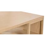 HomeWork Office Desk and 3 Wide Bookshelf Set - Image 7