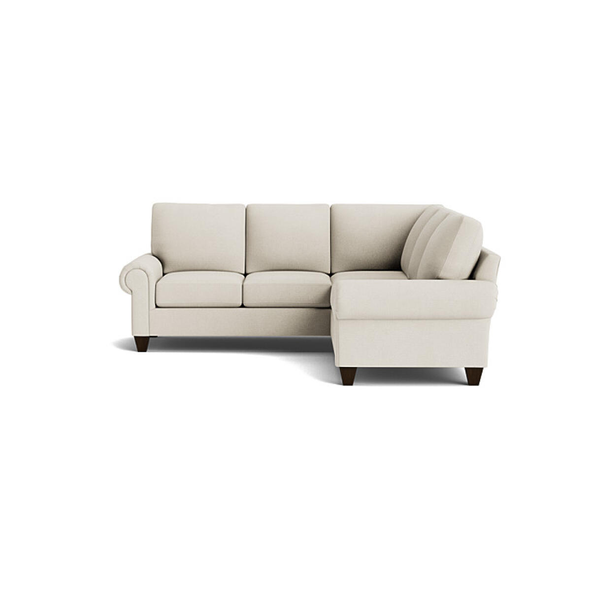 3b19ee561fb2de0106fac054c30158d9 True Custom™ True Custom® Large Panel Arm L-Shaped Sectional - Image 1