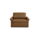 Z4 Leather Roll Arm Twin Sleeper Chair Sleeper Sofas 15
