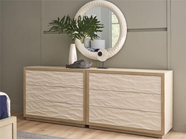 Oasis- Coastal Living Home Collection White Coral Mirror - Image 3