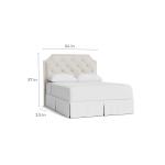 Florence Tufted Upholstered Bed - Image 6