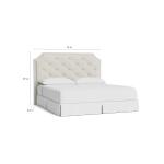 Florence Tufted Upholstered Bed - Image 6