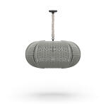 Oasis Ellipse Rattan Pendant