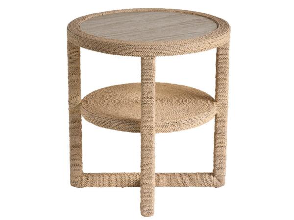 Oasis- Coastal Living Home Collection Abaca Side Table