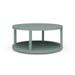 Cohan Coffee Table Small W/ Wood Shelf