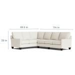 True Custom™ True Custom® Track Arm L-Shaped Sectional - Image 7