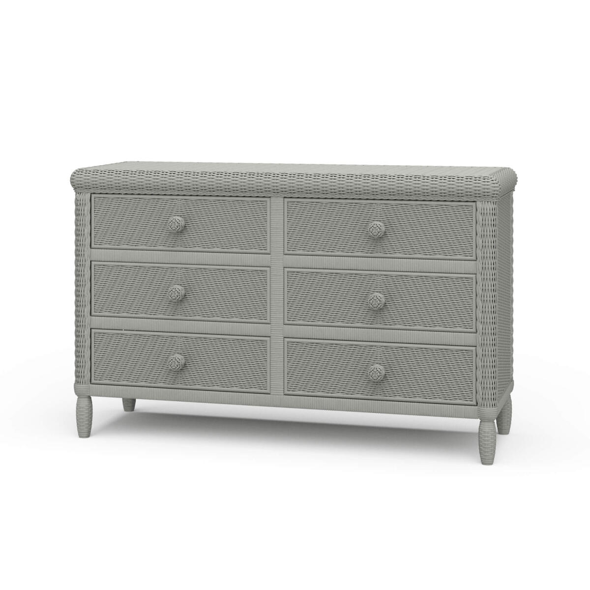 5917759662440ee3a5d5a22f75b06d56 Oasis Rattan 6 Drawer Dresser - Image 1