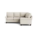 True Custom™ True CustomÂ® Roll Arm L-Shaped Sectional Sectionals 13