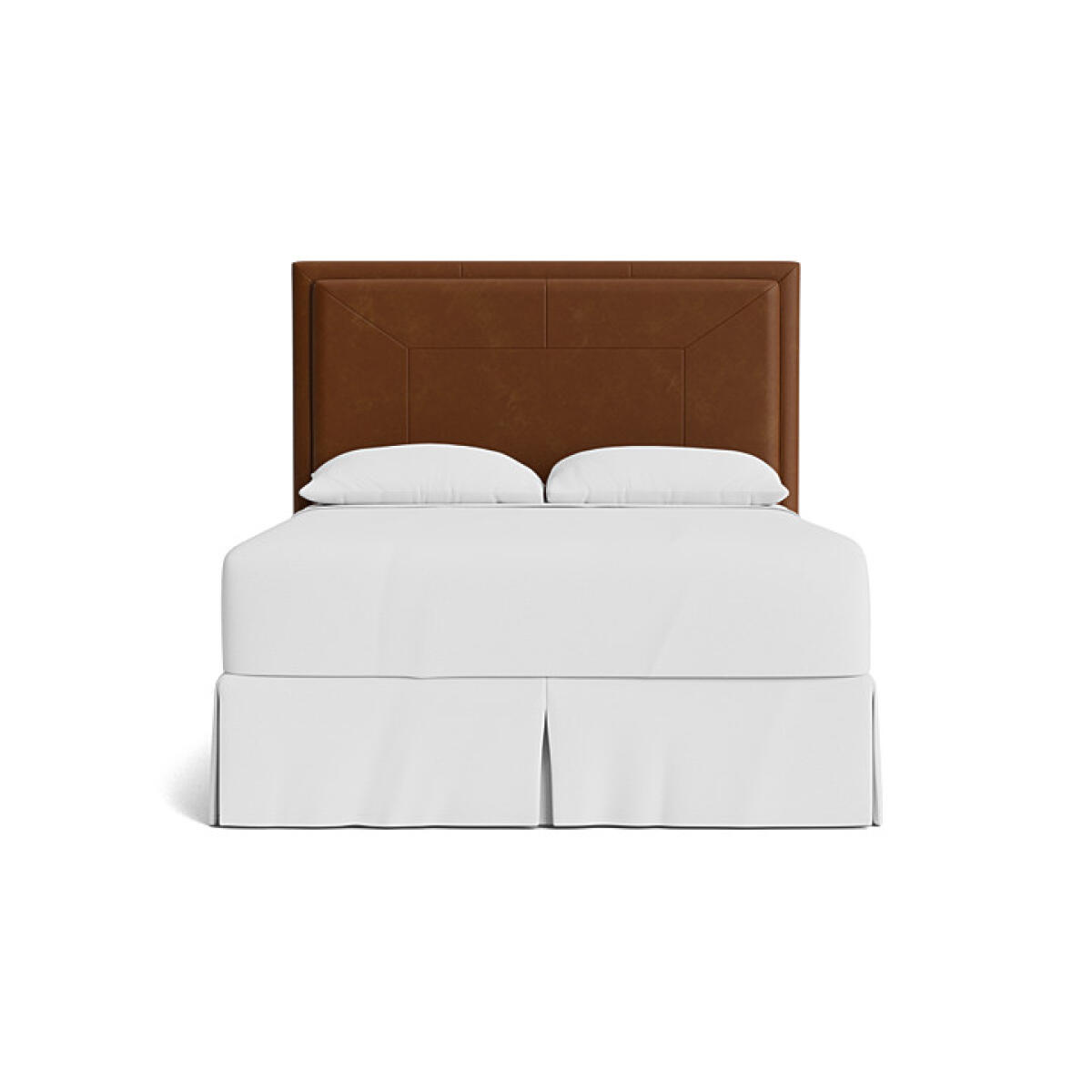 66d6a324af5e0dec3459a3c35dd27600 Manhattan Leather Upholstered Bed - Image 1