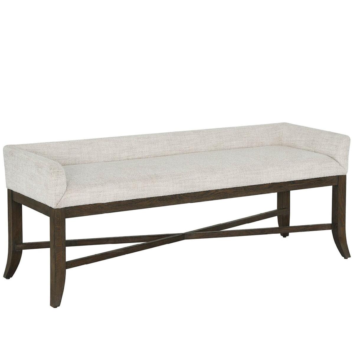 6a8a1956aa26339736b751731fb001a7 Montclair Cocoa Bench - Image 1