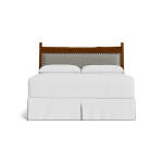 Heritage Live Edge Leather Upholstered Bed