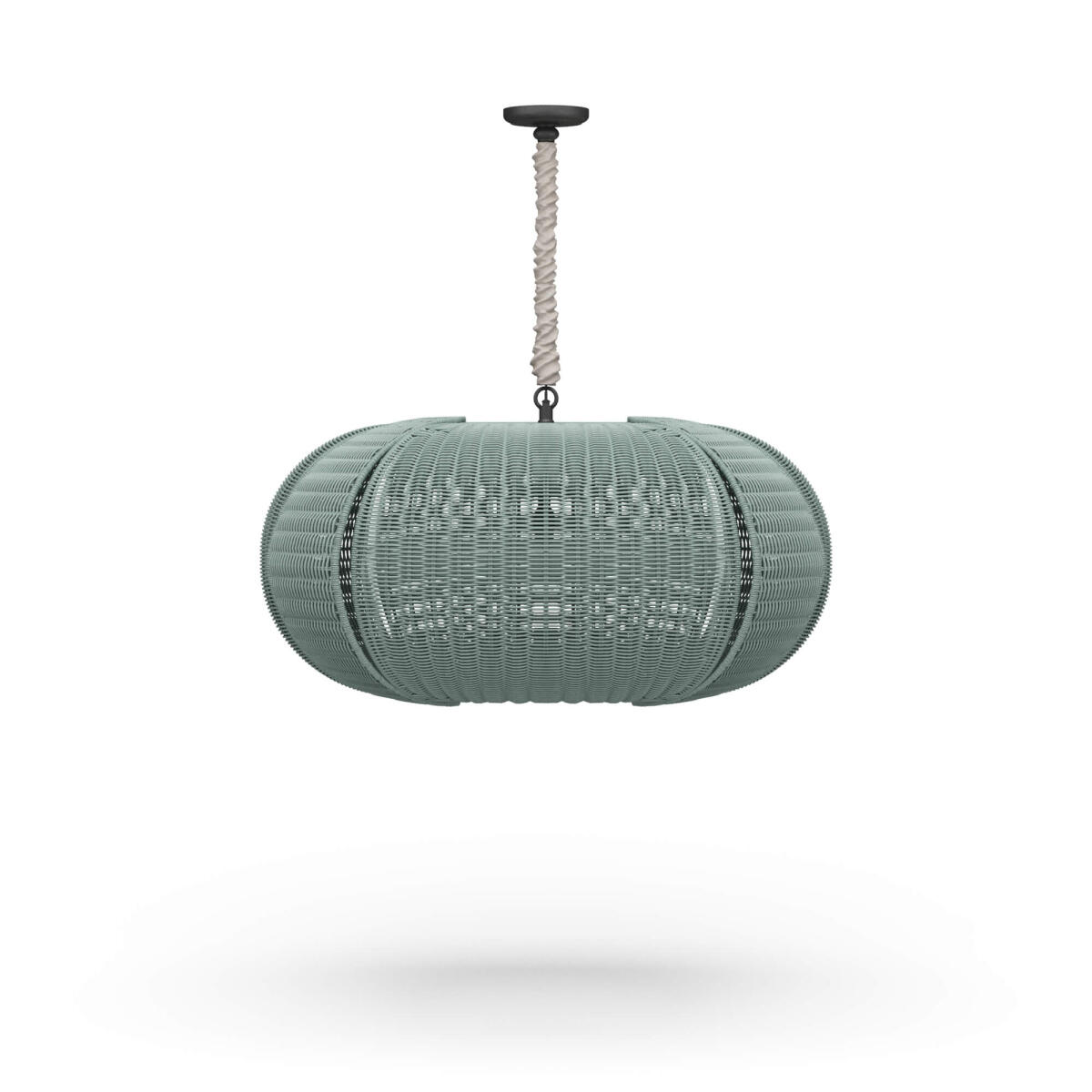 6f7d0eec4b92cd5a54f653a207be9d32 Oasis Ellipse Rattan Pendant - Image 1