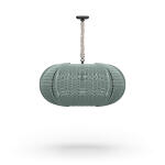 Oasis Ellipse Rattan Pendant
