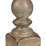 Set of 2 Brown with Light Undertone Resin Table Lamp with Shade - Image 4