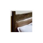 Heritage Live Edge Leather Upholstered Bed - Image 8