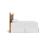Heritage Live Edge Leather Upholstered Bed - Image 5