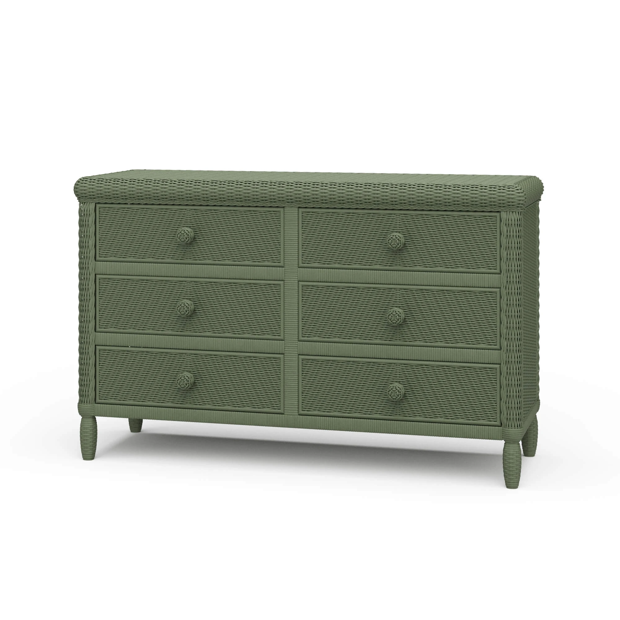 7c8dad73418409c53c26670fe628f760 Oasis Rattan 6 Drawer Dresser - Image 1