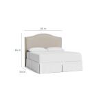 Vienna Leather Upholstered Bed - Image 6